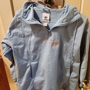 Adidas Equipment hoodie, size small, light blue